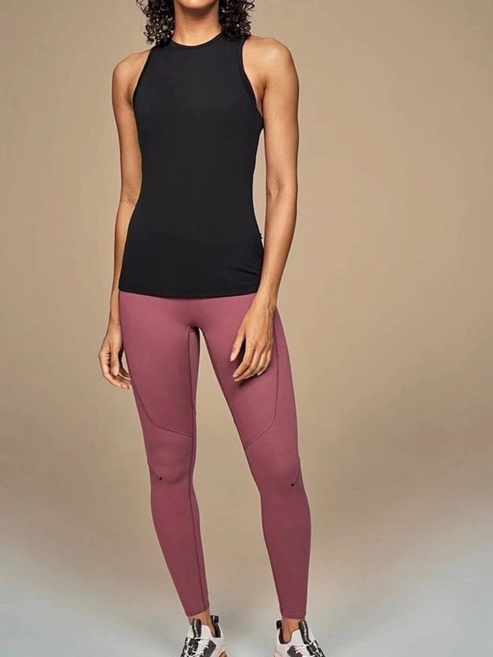 On Clouds Movement Tank- Black Athletic Tank Top